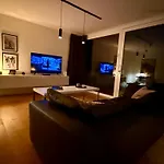 شقة Stilvolles 007 Penthouse Naehe Duesseldorf Koeln وبرتال