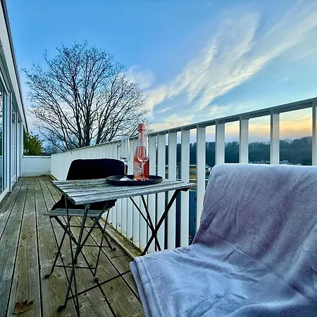 Stilvolles 007 Penthouse Naehe Duesseldorf Koeln *