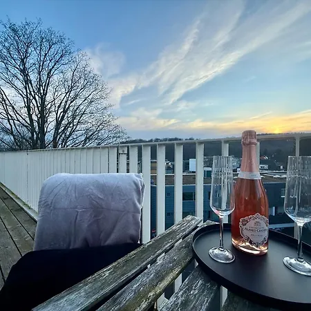 Stilvolles 007 Penthouse Naehe Duesseldorf Koeln Apartmán *