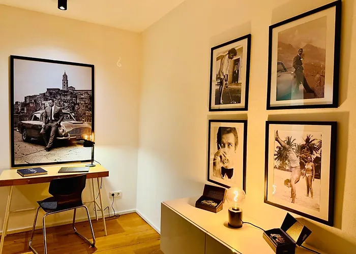 Stilvolles 007 Penthouse Naehe Duesseldorf Koeln Apartmán