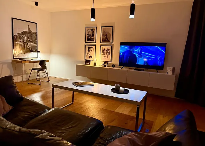 Stilvolles 007 Penthouse Naehe Duesseldorf Koeln Wuppertal