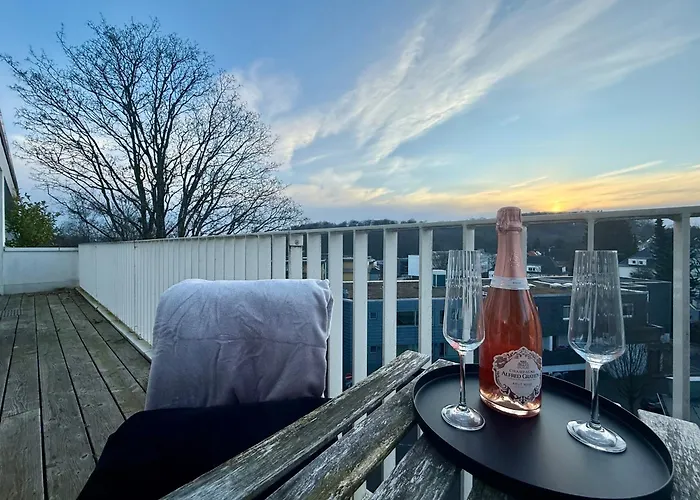 Stilvolles 007 Penthouse Naehe Duesseldorf Koeln Lejlighed *